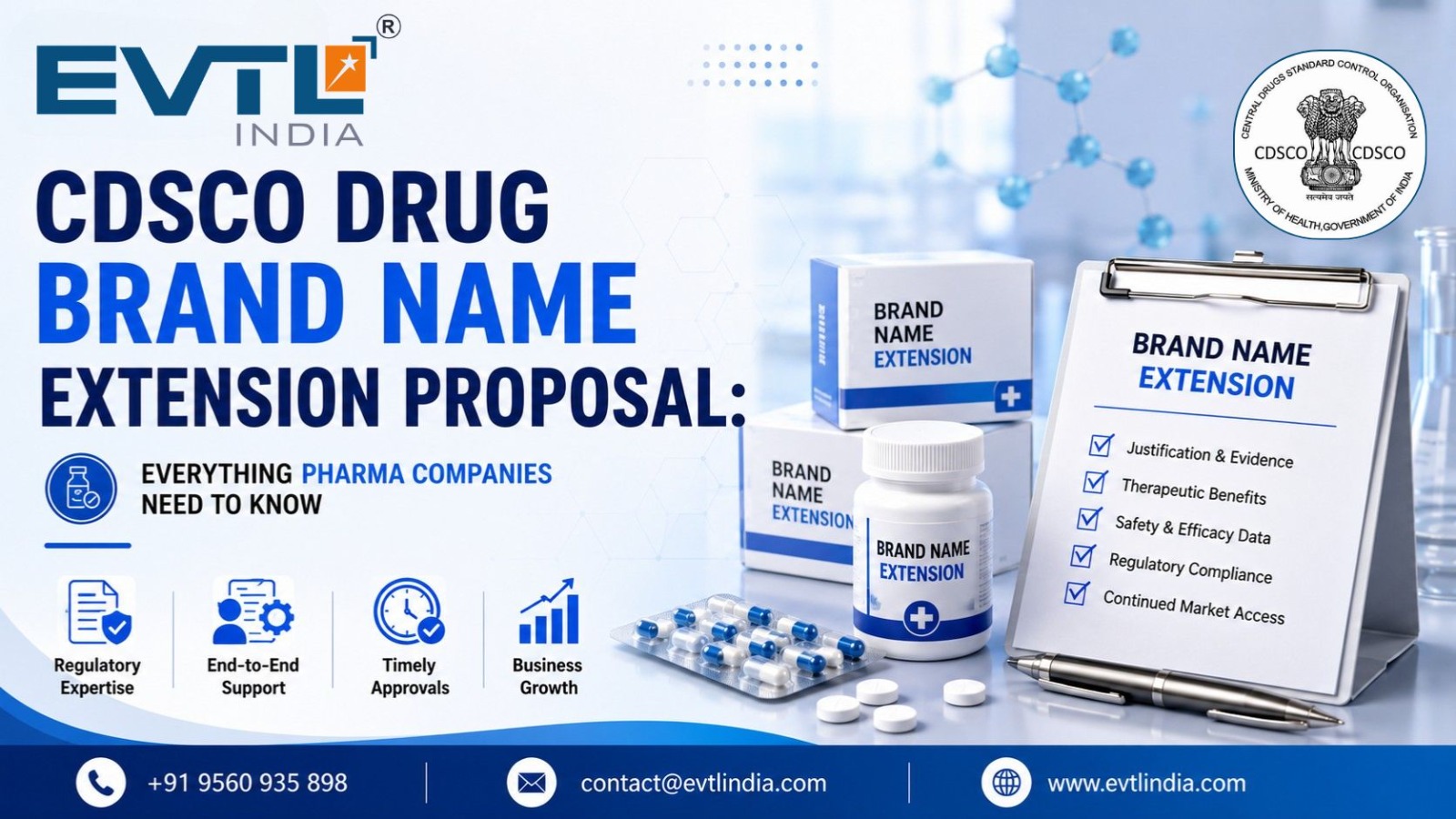 CDSCO Drug Brand Name Extension Proposal: Everything Pharma Companies Need to Know